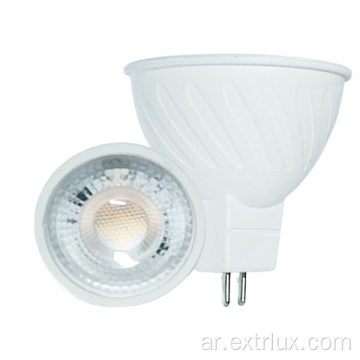 LED Dimmable MR16 7W الأضواء 60 ° COB
